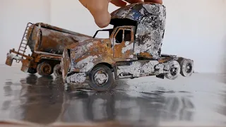 RESTAURACION DE TRAILER MINIATURA 100% SATISFACTORIO!!!