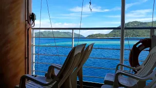 Star Horse Ship Departing Port of Romblon Island