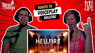VoicePlay Hellfire REACTION by Songs and Thongs