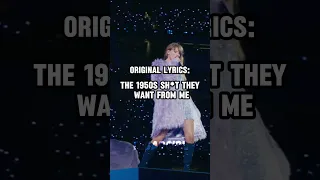 Taylor Swift Kids Bop Lyric Changes That Make No Sense (Part 12) #taylorswift #theerastour #lyrics