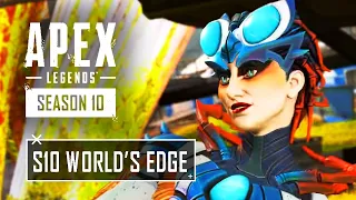 *NEW* Apex Legends Season 10 WORLDS EDGE Map Changes + Battle Pass Skins