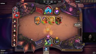 Верений автобатлер из Hearthstone Поля Сражениев!