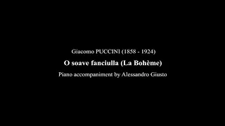 G. PUCCINI, O soave fanciulla | Piano accompaniment