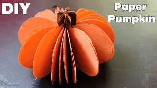 How to Make a Paper Pumpkin | Fall Crafts for Kids | Halloween decoration | Paper pumpkin#halloween