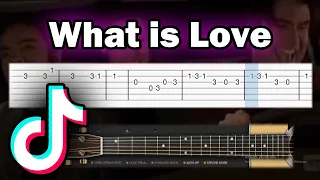 Haddaway - What is Love MEME Song - Guitar tutorial (TAB)