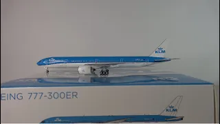 FANTASTIC NG Models KLM Boeing 777-300ER Model Unboxing & Review