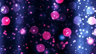 Circular Purple  Pink Particles Moving | 1hr 4K Relaxing Screensaver