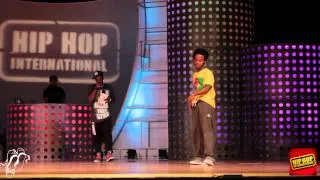 Larry v Marcao | All Styles Top 16 | Hip Hop International 2013 | #SXSTV