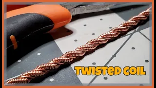 Wire Wrapping - twisted coil tutorial