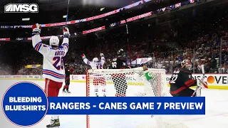 Rangers - Hurricanes Stanley Cup Playoffs Game 7 Preview | Bleeding Blueshirts
