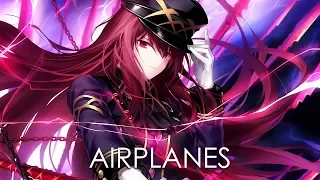 ♪ [ NIGHTCORE ] AIRPLANES ( B.O.B FEAT HAYLEY WILLIAMS ) FOLDED DRAGONS REMIX ♪