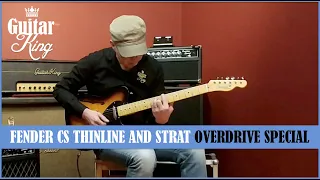 Guitarking Overdrive Special with a CS Strat and Thinline