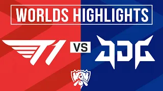 T1 vs JDG Highlights ALL GAMES | Worlds 2023 Semifinals | T1 vs JD Gaming