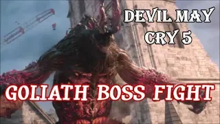 Devil May Cry 5 - Mission 2 - Goliath Boss Fight (With Cutscenes)