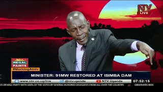 Energy Minister Nankabirwa explains Isimba dam shutdown