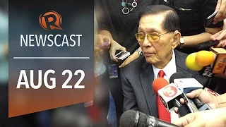 Rappler Newscast: Enrile suspension, LP on Charter Change, Malaysia mourns