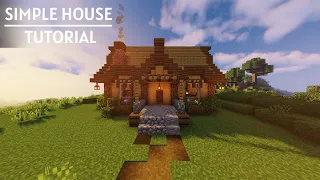 Minecraft How To Build A Simple House | Tutorial (2)
