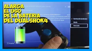 🔋 Alargar el uso de la batería del Dualshock 4 [Mejor configuración]