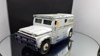 Diecast Restoration Dinky Toys Brinks Armored car No/275.  1964/79