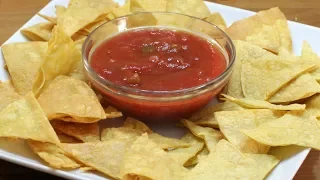 How to Make Homemade Tortilla Chips 2 Ways | Easy Tortilla Chips Recipe