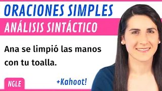 Oraciones SIMPLES 📝ANÁLISIS SINTÁCTICO