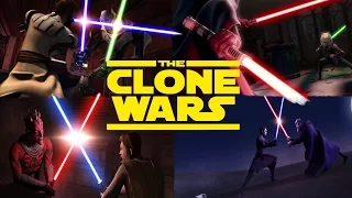 Die 10 besten Lichtschwertkämpfe in Star Wars The Clone Wars | MarcSarpei