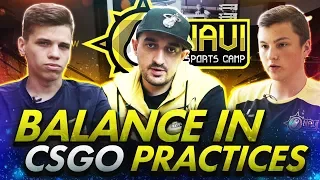 NAVI Esports Camp: баланс в CS:GO-тренировках