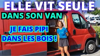 🌿Julie 28 Ans, VIT SEULE dans son fourgon aménagé. Une vraie bricoleuse qui n'a peur de rien 💥 #van