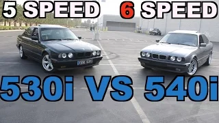 BMW E34 530I VS 540I