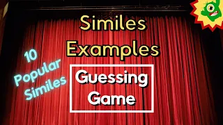 Similes Examples | ESL Guessing Game | Intermediate Grade 6