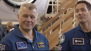 Expedition 50-51 Crew Undergoes Final Training Outside Moscow