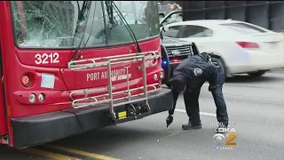 College Student Hospitalized After Being Struck By Port Authority Bus In Oakland