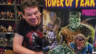 Mezco Monsters Tower of Fear deluxe playset unboxing. thefrenchspy81 adult collector