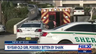 10-year-old girl possibly bitten by shark at St. Augustine Beach