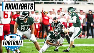 Nebraska at Michigan State | Spartans, Cornhuskers Need Overtime | Sept. 25, 2021 | Highlights