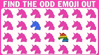 HOW GOOD ARE YOUR EYES #735 | Find The Odd Emoji Out | Emoji Puzzle Quiz