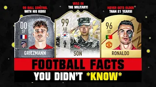 FOOTBALL FACTS You Didn’t Know! 😵😲