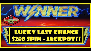 MASSIVE JACKPOT WINNER $250 SPIN - LUCKY LAST CHANCE!  HARD ROCK CASINO ATLANTIC CITY - VEGAS STYLE!