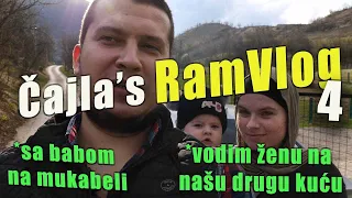 NAŠA DRUGA KUĆA / ČASTIM LEPINAMA (Ideja za hajr u Ramazanu) Čajla's RamVlog 4 *teravija u Drivuši*