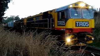 TasRail TR05 TR10 #55 train Relbia Road