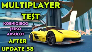 NEW FASTEST KING ?!? | Asphalt 8, Koenigsegg Jesko Absolut Multiplayer Test After Update 58