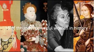 15 Of The Most Powerful Women In History #shorts#youtube#history