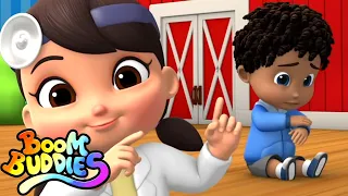 Doctor Doctor Song | Sick Song | Nursery Rhymes and baby Songs with Boom Buddies