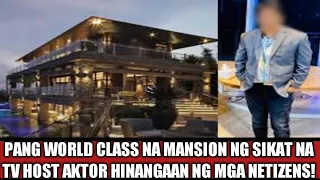 NAGPATAYO NG NAPAKAGANDANG MANSION ANG SIKAT NA TV HOST NA ITO!