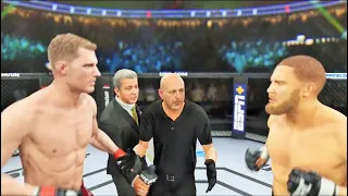 Alexander Volkov vs Alexandr Romanov Full Fight - UFC 4 Simulation