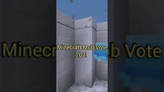 Minecraft Mob Vote 2021! #shorts