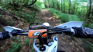 Husqvarna Te 150 In Enduro Single Track