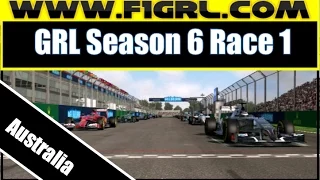 F1 2014 | PS3 GRL Season6 Race1 | Full Race