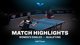 Marie Migot vs Rachel Moret | WS | WTT Contender Tunis 2022 (Qual)