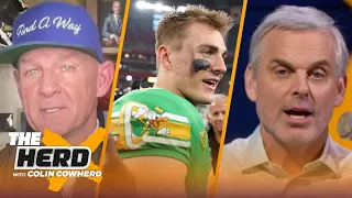 Broncos & Bears QB Draft class options, talks Bo Nix, Caleb Williams, J.J. McCarthy | NFL | THE HERD